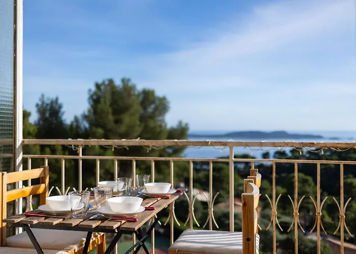 Le Paradis Au Mont Des Oiseaux - - Clim - Tennis - Vue Lejlighed Hyères